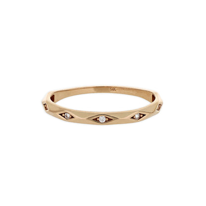 Anillo Facetado