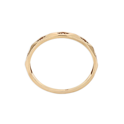 Anillo Facetado