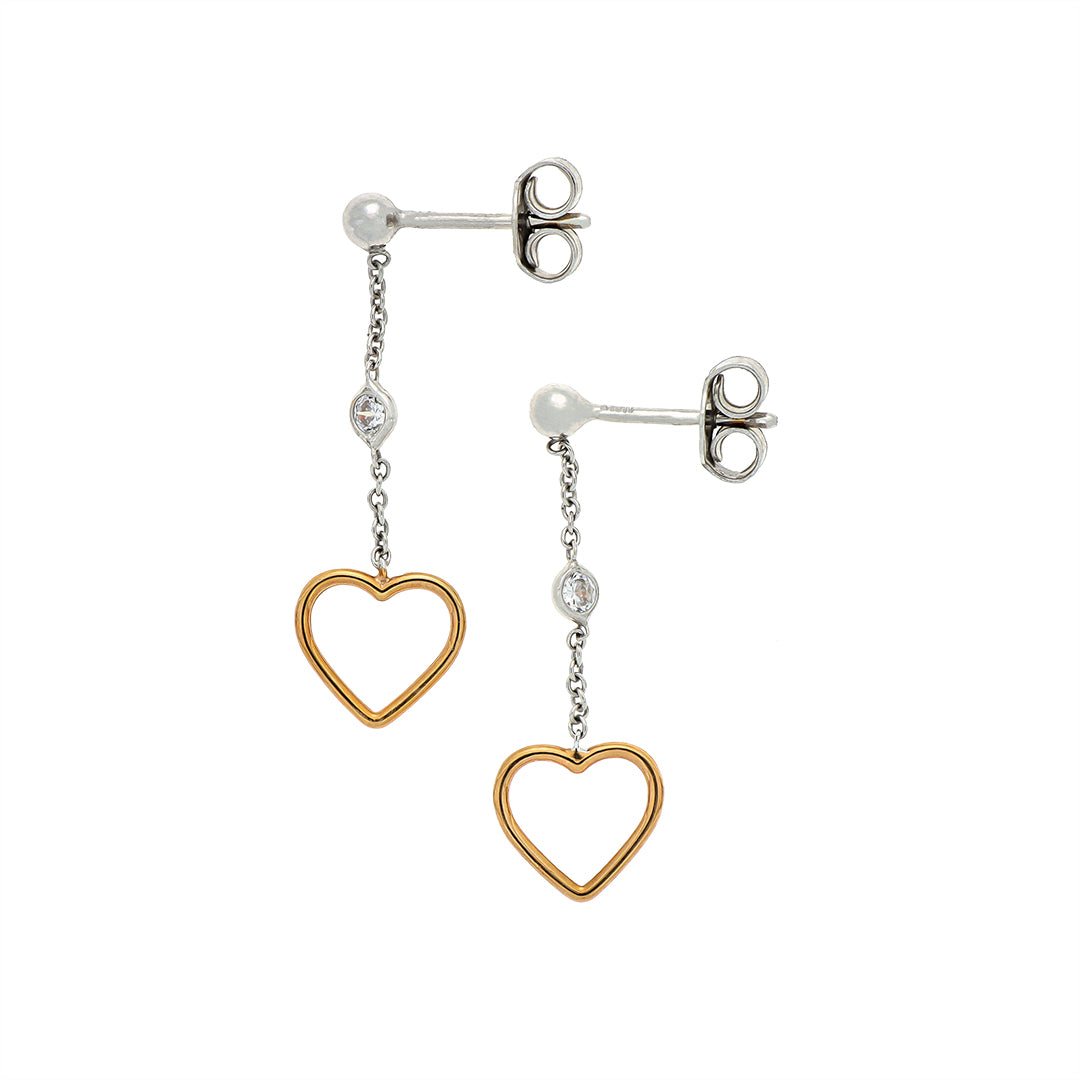 Aretes Corazón