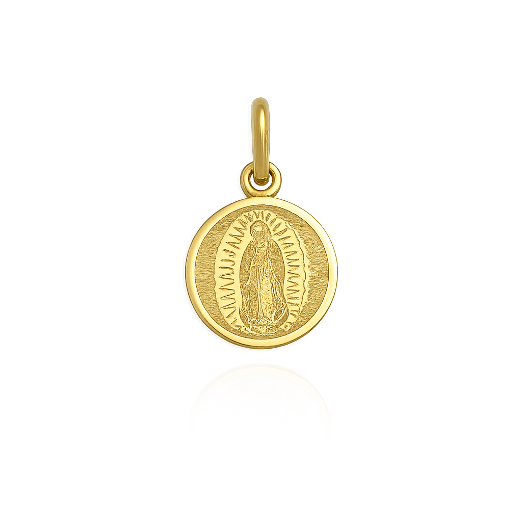 Medalla virgen de Guadalupe cuerpo completo
