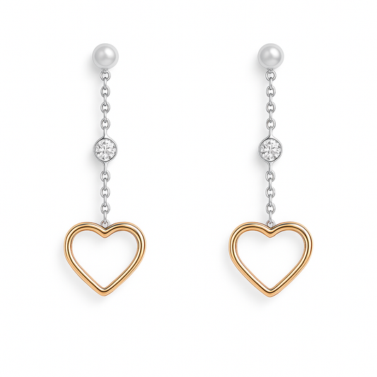 Aretes Corazón