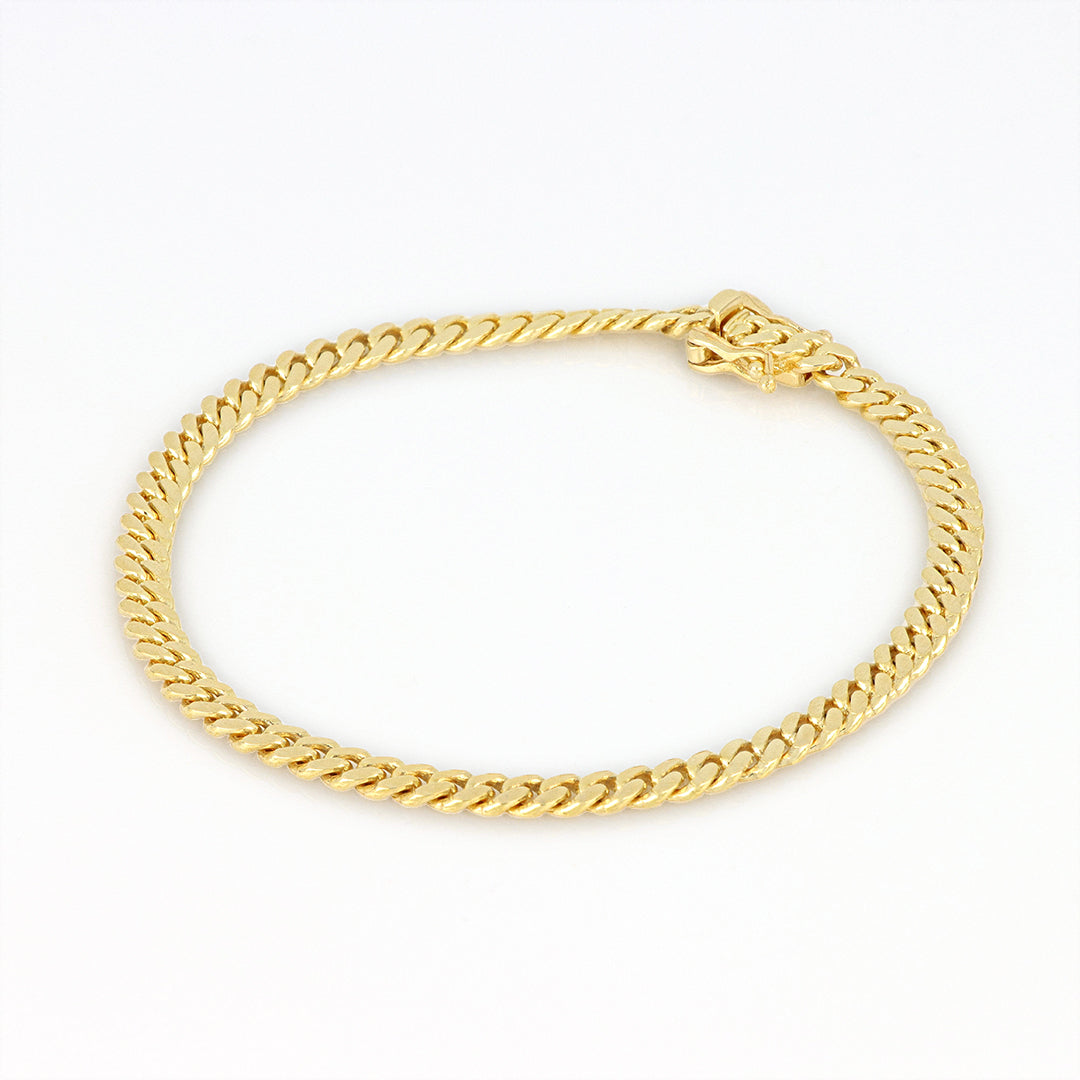 Pulsera cubana delgada