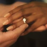Anillo de compromiso personalizado